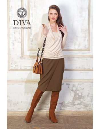 Топ для кормящих и беременных Diva Nursingwear Denila, Grano