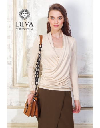 Топ для кормящих и беременных Diva Nursingwear Denila, Grano