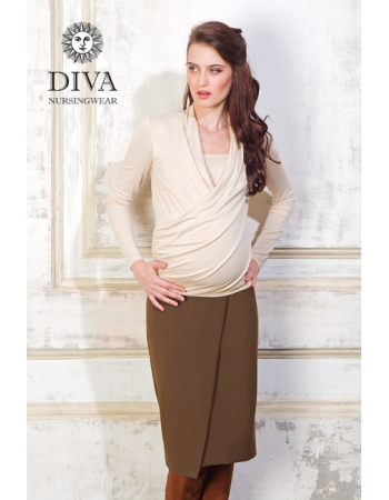 Топ для кормящих и беременных Diva Nursingwear Denila, Grano