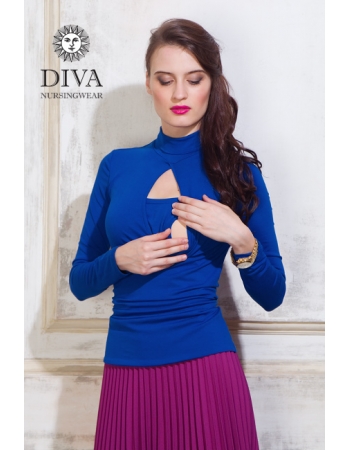 Топ для кормящих и беременных Diva Nursingwear Maura, Azzurro