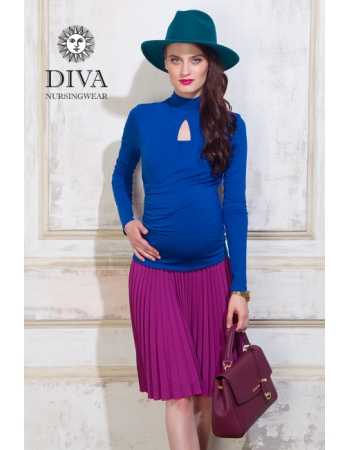 Топ для кормящих и беременных Diva Nursingwear Maura, Azzurro