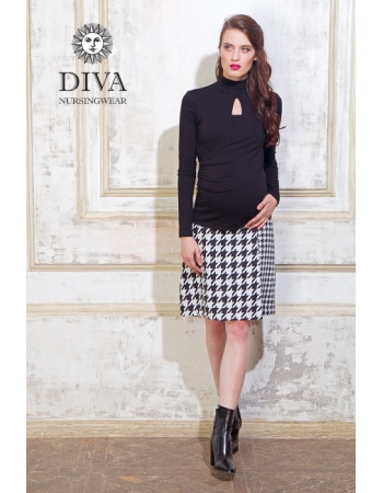 Топ для кормящих и беременных Diva Nursingwear Maura, Nero