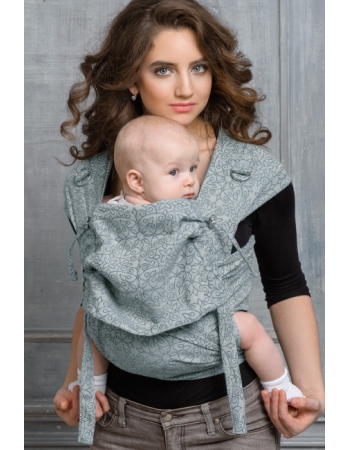 Май-слинг Diva Basico, Argento с капюшоном