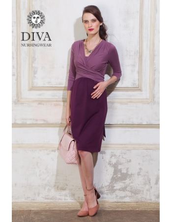 Платье для кормящих и беременных Diva Nursingwear Ornella, Lavanda