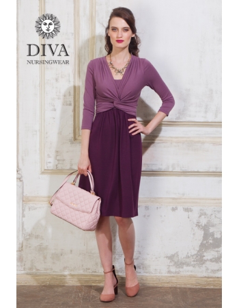 Платье для кормящих и беременных Diva Nursingwear Ornella, Lavanda