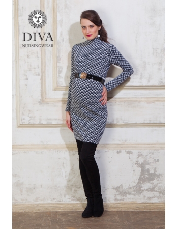 Платье для кормящих Diva Nursingwear Simone, принт Etna