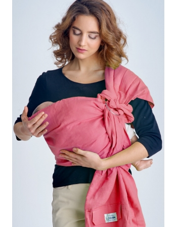 Слинг с кольцами Баюшка двуслойный, Арбузик