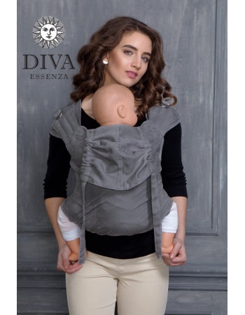 Май-слинг Diva Essenza Argento, размер Toddler