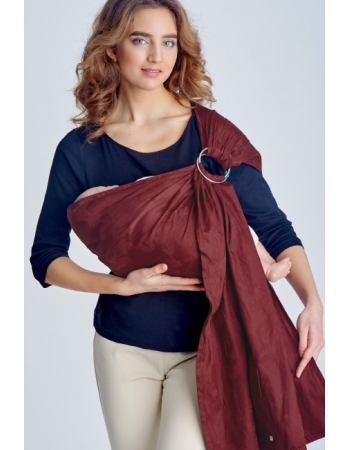 Слинг с кольцами Баюшка однослойный, Французские узоры