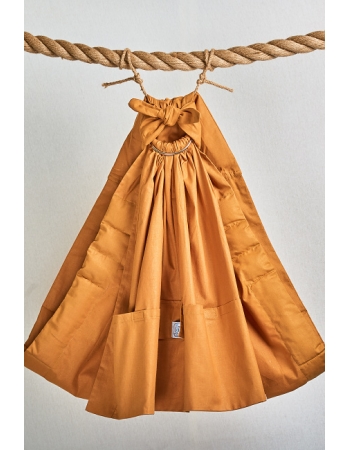 Слинг с кольцами Баюшка двуслойный, Охра