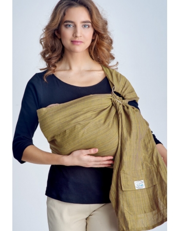 Слинг с кольцами Баюшка двуслойный, Осень