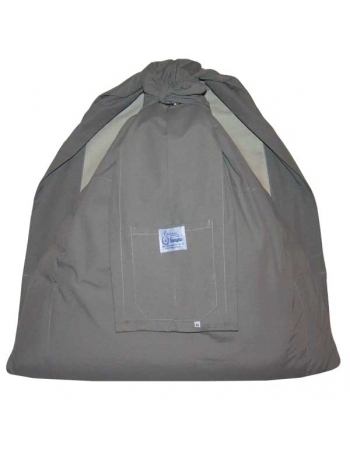 Слинг с кольцами Баюшка двуслойный, Плащевка серый