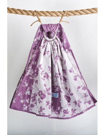 Слинг с кольцами Баюшка однослойный, Сакура