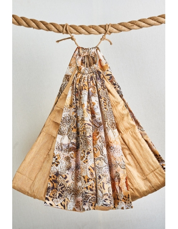 Слинг с кольцами Баюшка двуслойный, Саванна