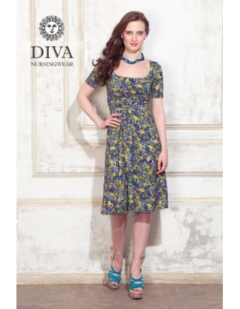 Платье для кормящих и беременных Diva Nursingwear Stella, Giardino