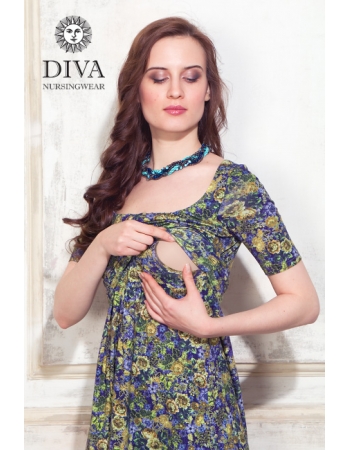 Платье для кормящих и беременных Diva Nursingwear Stella, Giardino