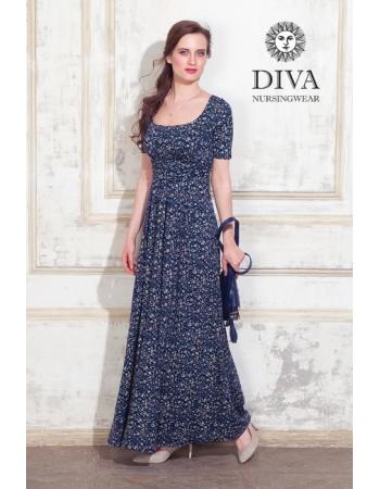 Платье для кормящих и беременных Diva Nursingwear Stella Maxi, Pastorale