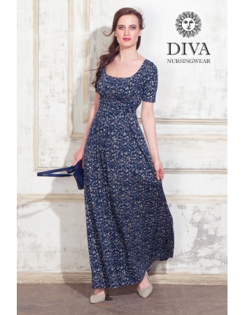 Платье для кормящих и беременных Diva Nursingwear Stella Maxi, Pastorale