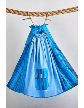 Слинг с кольцами Баюшка двуслойный, Волны