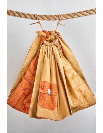 Слинг с кольцами Баюшка двуслойный, Золотая осень