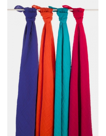 Aden&Anais набор 4 больших муслиновых пеленок, B-Jeweled