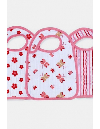 Aden&Anais набор 3 слюнявчиков, Princess (принцесса)