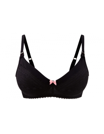 Бюстгальтер для кормящих Amoralia Cupcake Black (черный)