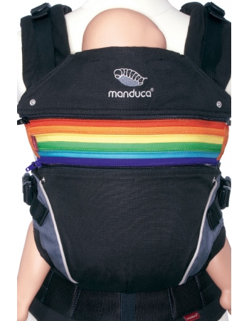 Вставка в удлинение спинки эрго-рюкзака Manduca, радужный