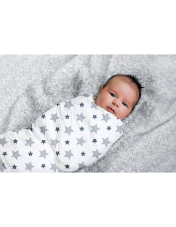 Муслиновые пеленки для новорожденных Aden&Anais большие, набор 4, Twinkle Star