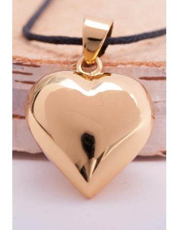 Кулон для беременных - бола, золотое сердце