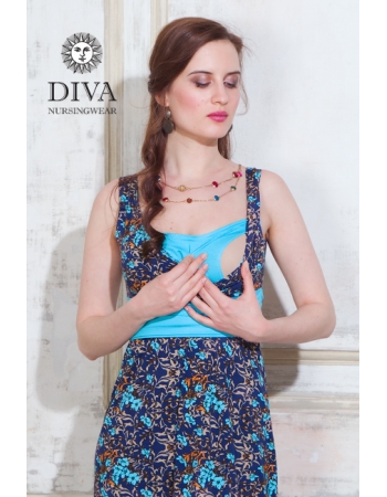 Сарафан для кормящих и беременных Diva Nursingwear Alba Maxi, Primavera