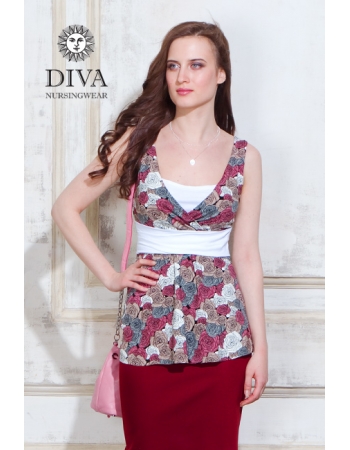 Топ для кормящих и беременных Diva Nursingwear Alba, Rose