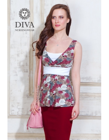 Топ для кормящих и беременных Diva Nursingwear Alba, Rose