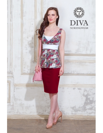 Топ для кормящих и беременных Diva Nursingwear Alba, Rose