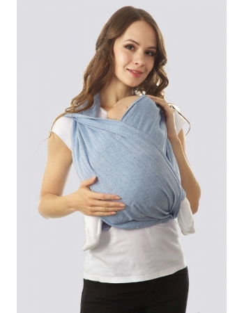 Слинг-шарф Mums Era саржевый, джинс