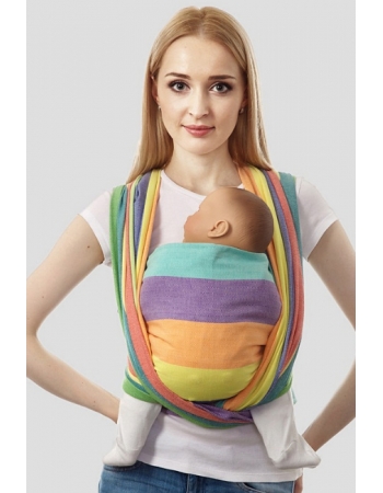 Слинг-шарф Mums Era саржевый, радуга