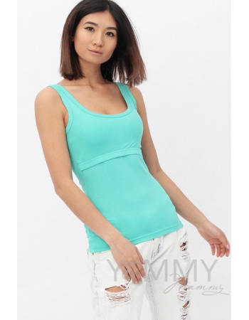 Майка для беременных и кормящих, ментол