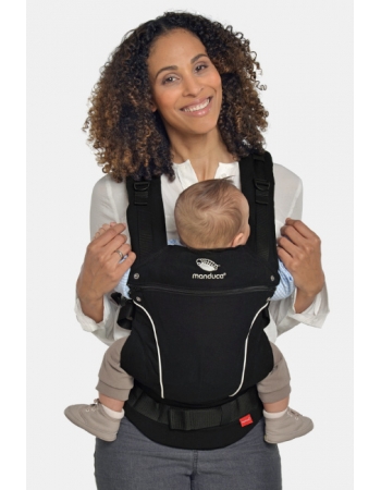 Эрго-рюкзак Manduca PureCotton, Night Black (черный)
