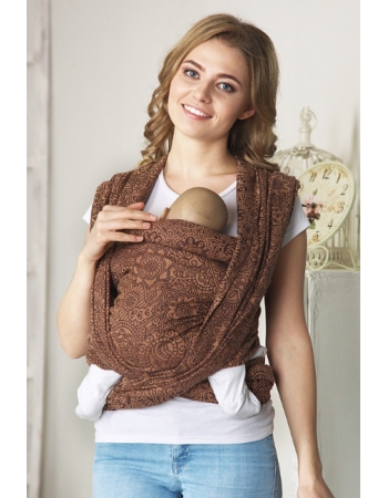 Слинг-шарф Огурцы, бронза