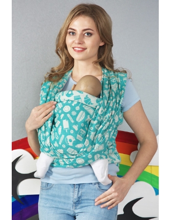 Слинг-шарф Sweet, бирюза