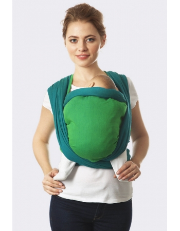 Слинг-шарф Casual, сине-зеленый