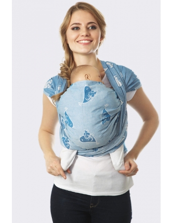 Слинг-шарф Птички, гаити