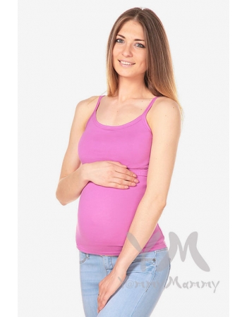 Топ на бретельках для беременных и кормящих, ментоловый