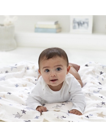 Муслиновые пеленки для новорожденных Aden&Anais большие, набор 4, Rock Star