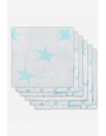 Муслиновые пеленки для новорожденных Jollein средние, Little Star Jade