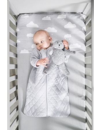 Муслиновые пеленки для новорожденных Jollein большие, Clouds Grey