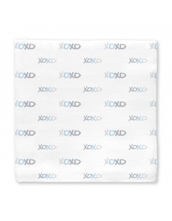 Муслиновая пеленка для новорожденных Swaddle Designs большая, Pstl Blue XOXO