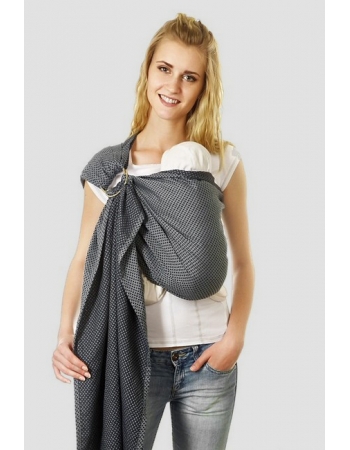 Слинг с кольцами Mums Era "Нордик", антрацит