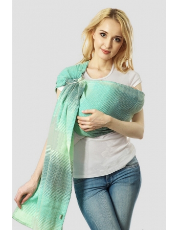 Слинг с кольцами Mums Era "Симбио", лагуна