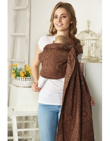 Слинг с кольцами Mums Era "Mendi", бронза